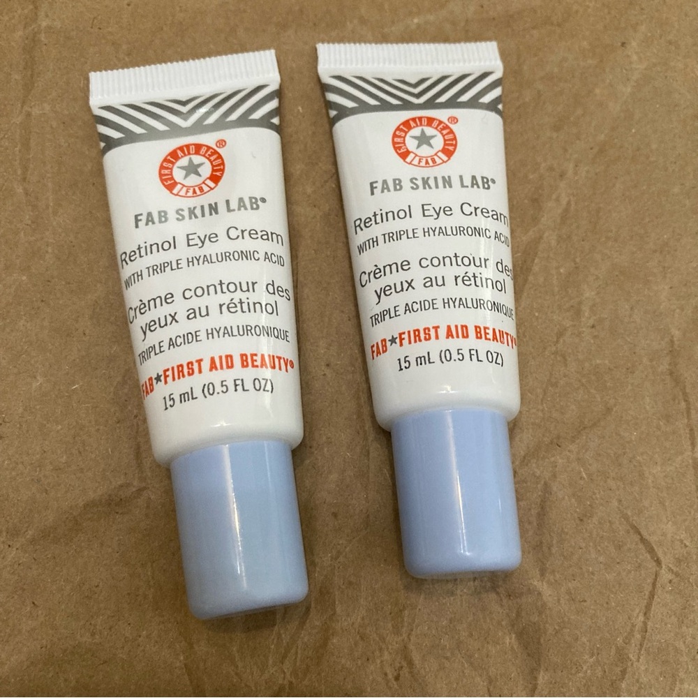 2 x first aid beauty eye cream
